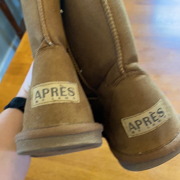 Apres Faux Suede Faux Fur Boots 9 EUC - Picture 6 of 11